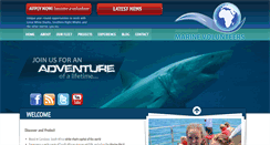 Desktop Screenshot of marinevolunteers.com
